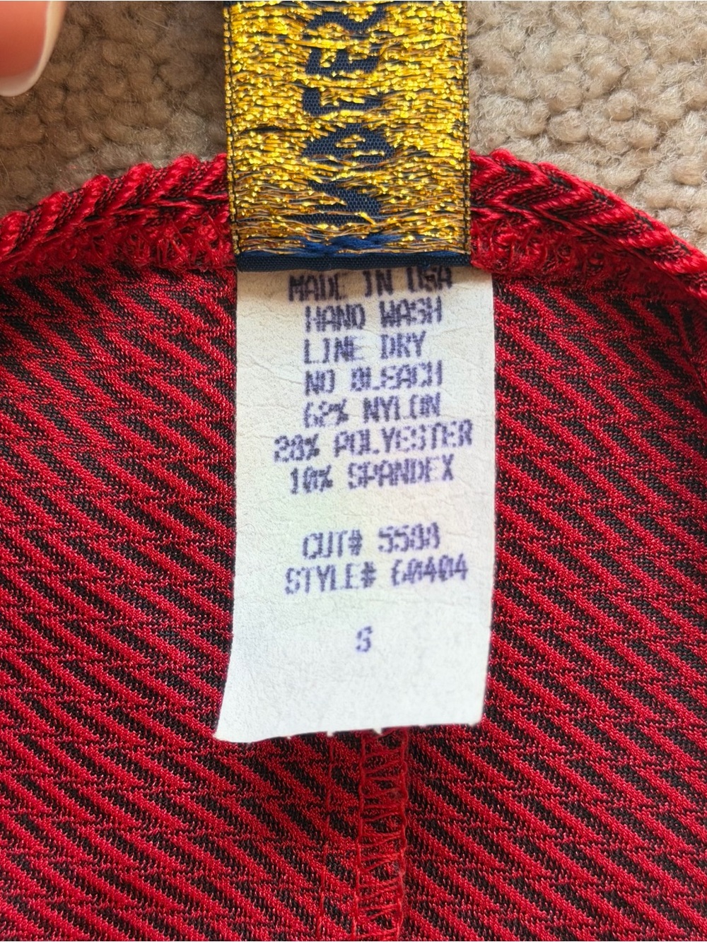 Vintage Deadstock Swim Bottoms - Picture 4 of 4